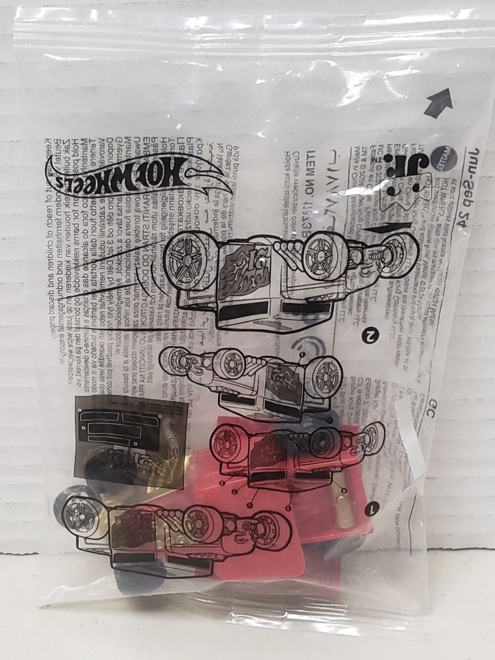 Hot Wheels Bone Shaker Car Burger King 2024